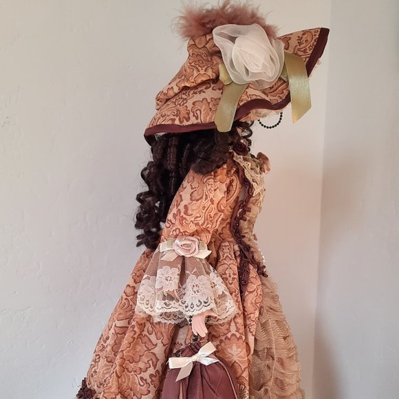 Very Pretty Victorian style Doll. No Box. - Picture 5 of 10